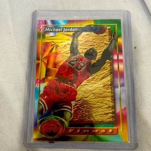 1993-94 topps authentic Michael Jordan card